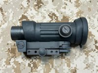 実物 ELCAN M145C オプティカルサイト M240/M249 machine gun reticle 美品