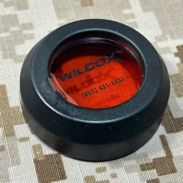 画像2: 実物 WILCOX Filter Cover Assembly （アンバーフィルター）