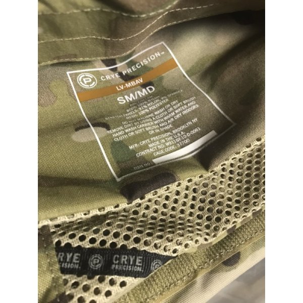 実物 crye precision LV-MBAVキット multicam S/Mサイズ - BLACK LINE